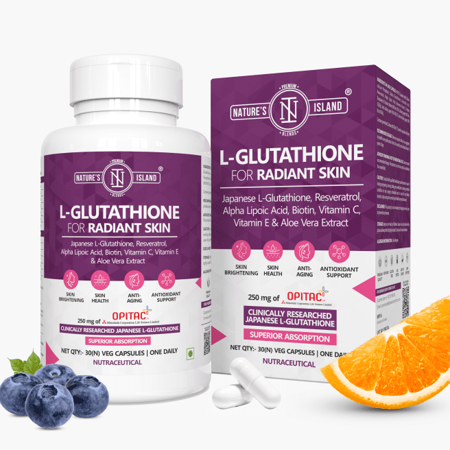 l glutathione india Nature's Island L-Glutathione – Nutrition Cart
