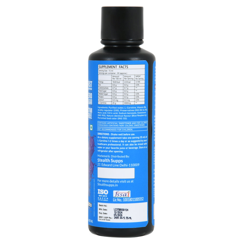 Stealth Supps L-Carnitine 3000 | 30 Ser