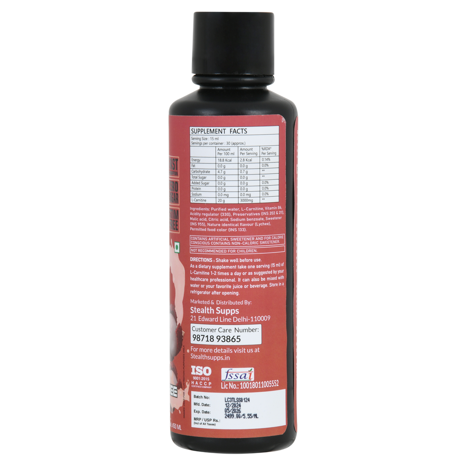 Stealth Supps L-Carnitine 3000 | 30 Ser