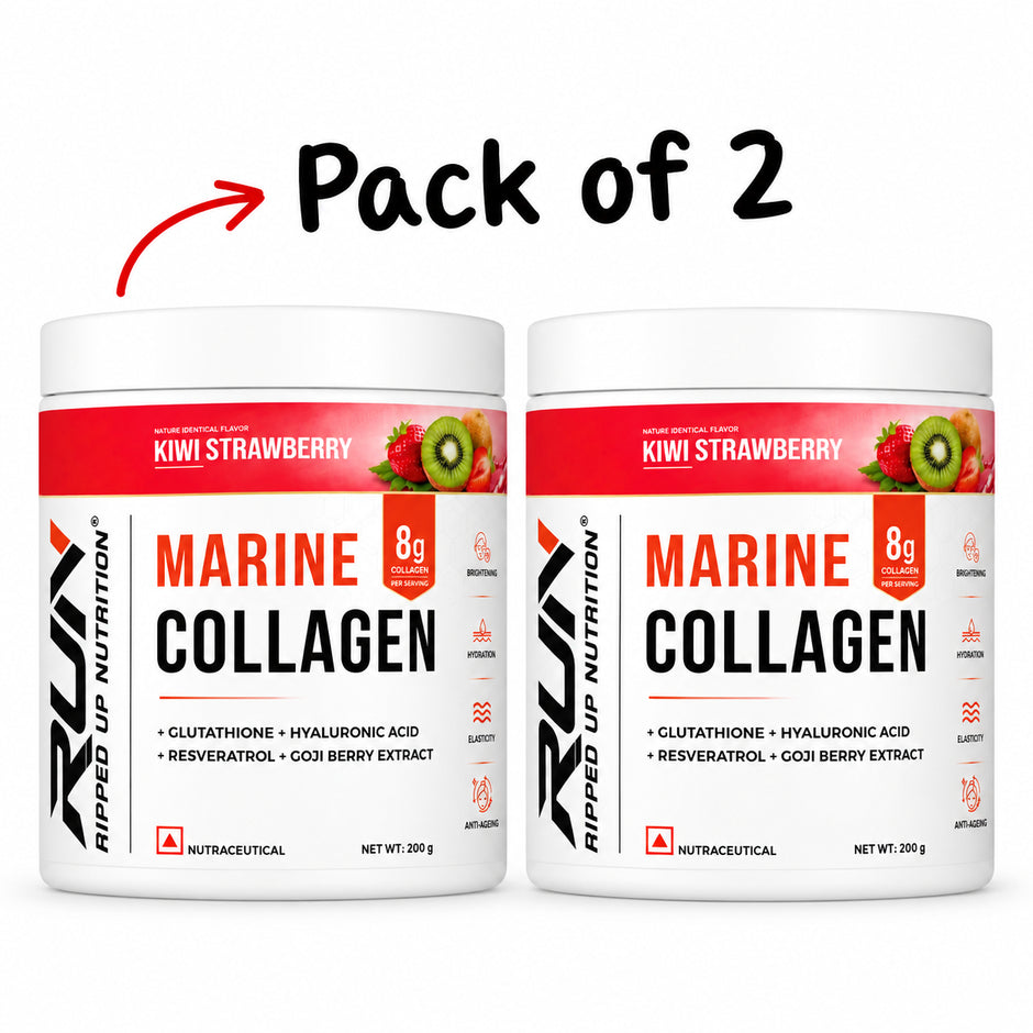 Ripped Up Nutrition Marine Collagen Powder 200g | (Pack of 2)