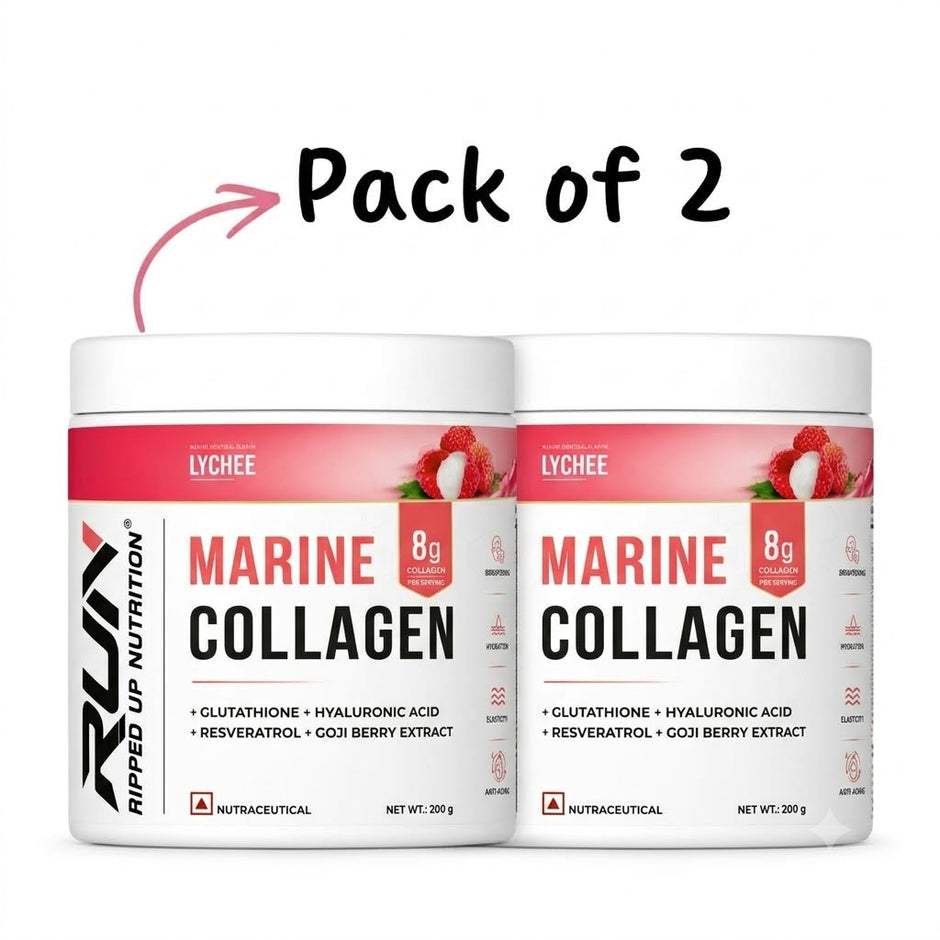 Ripped Up Nutrition Marine Collagen Powder 200g | (Pack of 2)