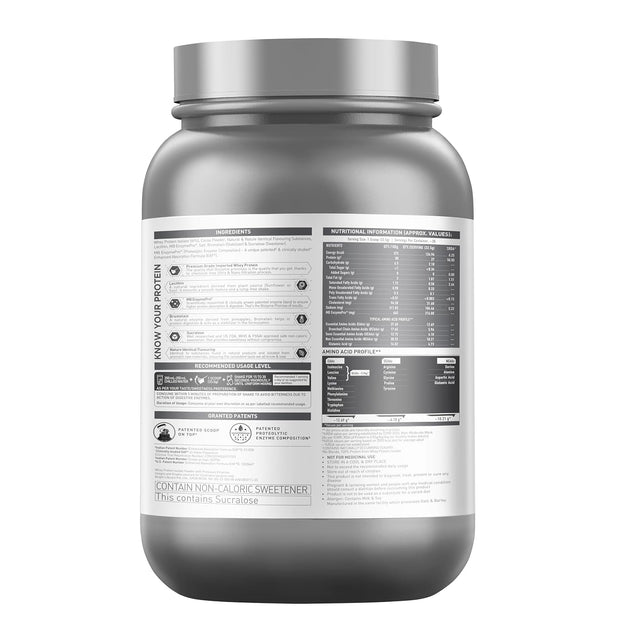 MuscleBlaze Biozyme Iso-Zero Powder | 1 kg (2.2 lb)