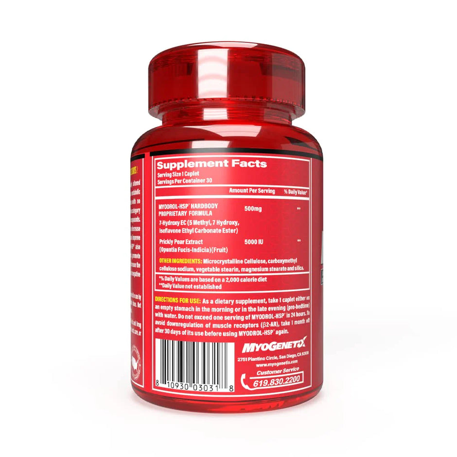 Myogenetix MyoDROL HSP 30 Capsules – Dietary Supplement