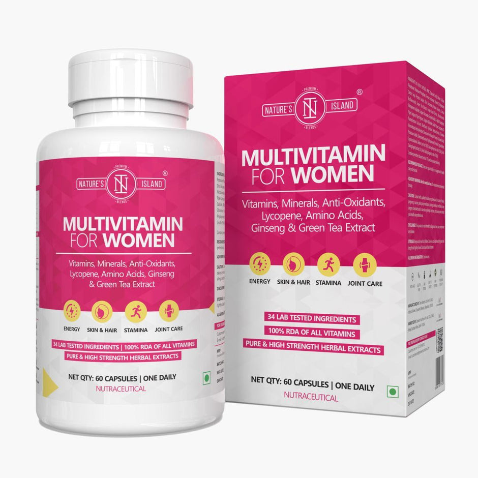 Nature's Island Multivitamin For Women (60 Capsules)