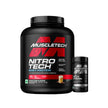 MuscleTech Nitro-Tech Whey (4lbs) + Platinum Multivitamin (60 Servings) - Strength Pack