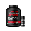 MuscleTech Nitro-Tech Whey (4lbs) + Platinum Multivitamin (60 Servings) - Strength Pack
