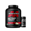 MuscleTech Nitro-Tech Whey (4lbs) + Platinum Multivitamin (60 Servings) - Strength Pack