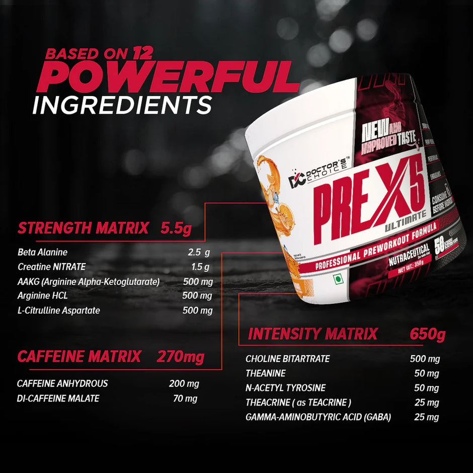 Doctor's Choice Pre Workout X5 Ultimate