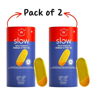 Wellbeing Nutrition Omega-3 Fish Oil Capsules 1500mg | EPA & DHA | 60 Softgels | Pack of 2