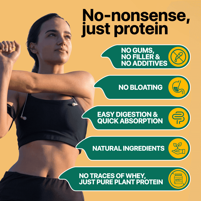 Nature's Island Plant Based Vegan Pea Protein Isolate - 1 Kg