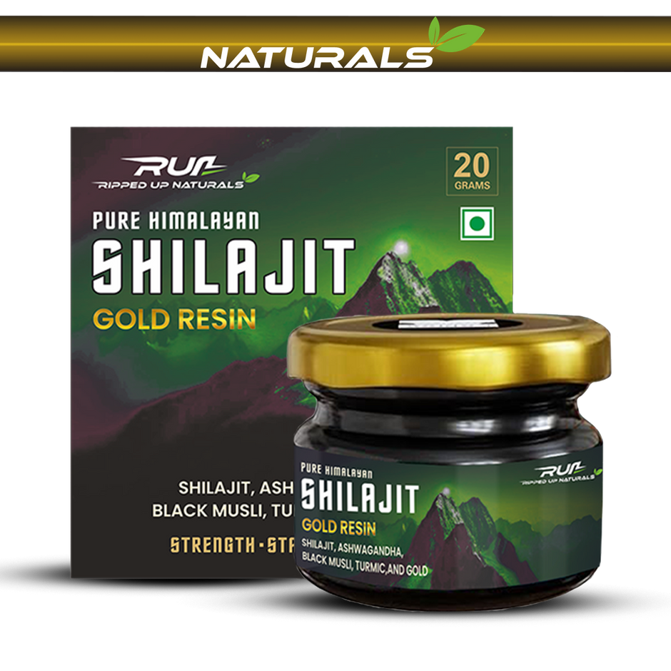 Ripped Up Nutrition Pure Himalayan Shilajit Gold Resin