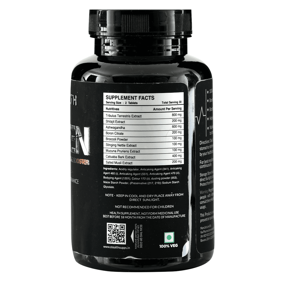 Stealth Supps T-Gen Men’s | 60 Tabs