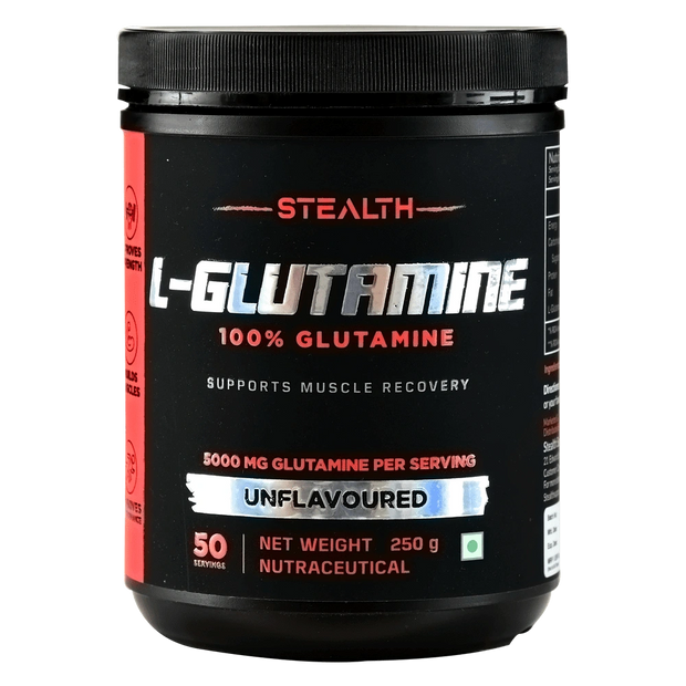 Stealth Supps L-Glutamine | 50 Servings