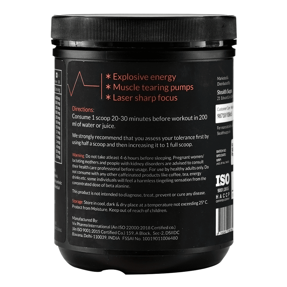 Amped AF Pre-Workout | 30 ser