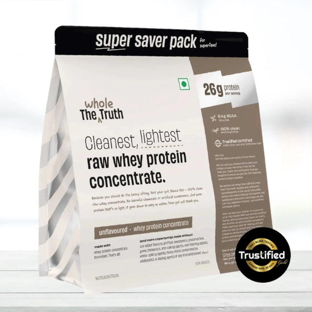 The Whole Truth 26g Whey Protein Concentrate - 2kg