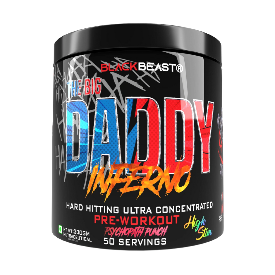 Black Beast The Big Daddy Inferno Pre workout
