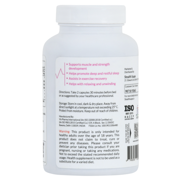 Stealth Supps ZMA | 90 Caps