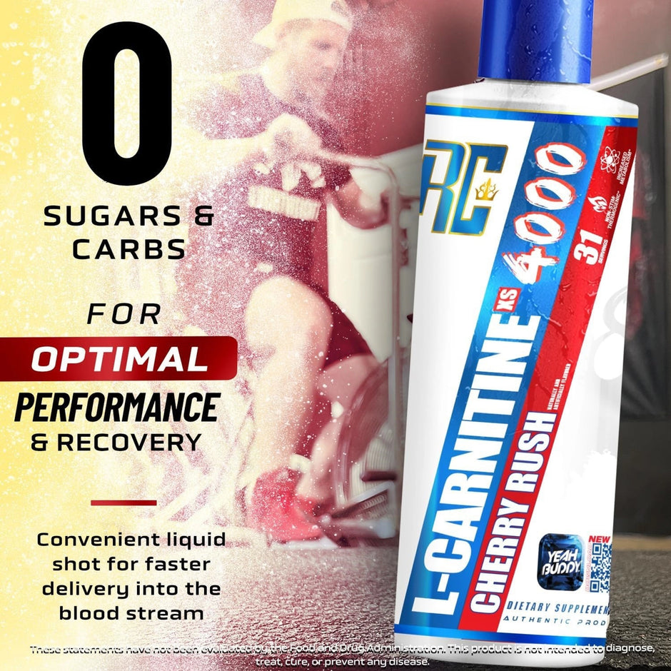 Ronnie Coleman Signature Series L-Carnitine XS 4000 Liquid – Dietary Supplement