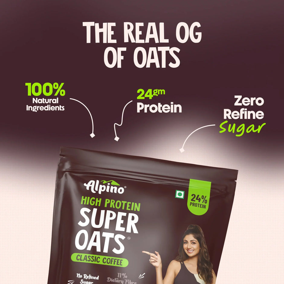 Alpino High Protein Super Oats - 1 Kg
