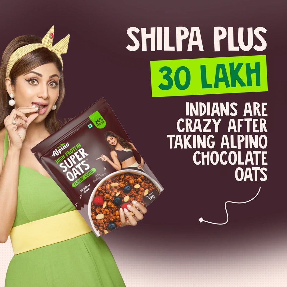 Alpino High Protein Super Oats - 1 Kg