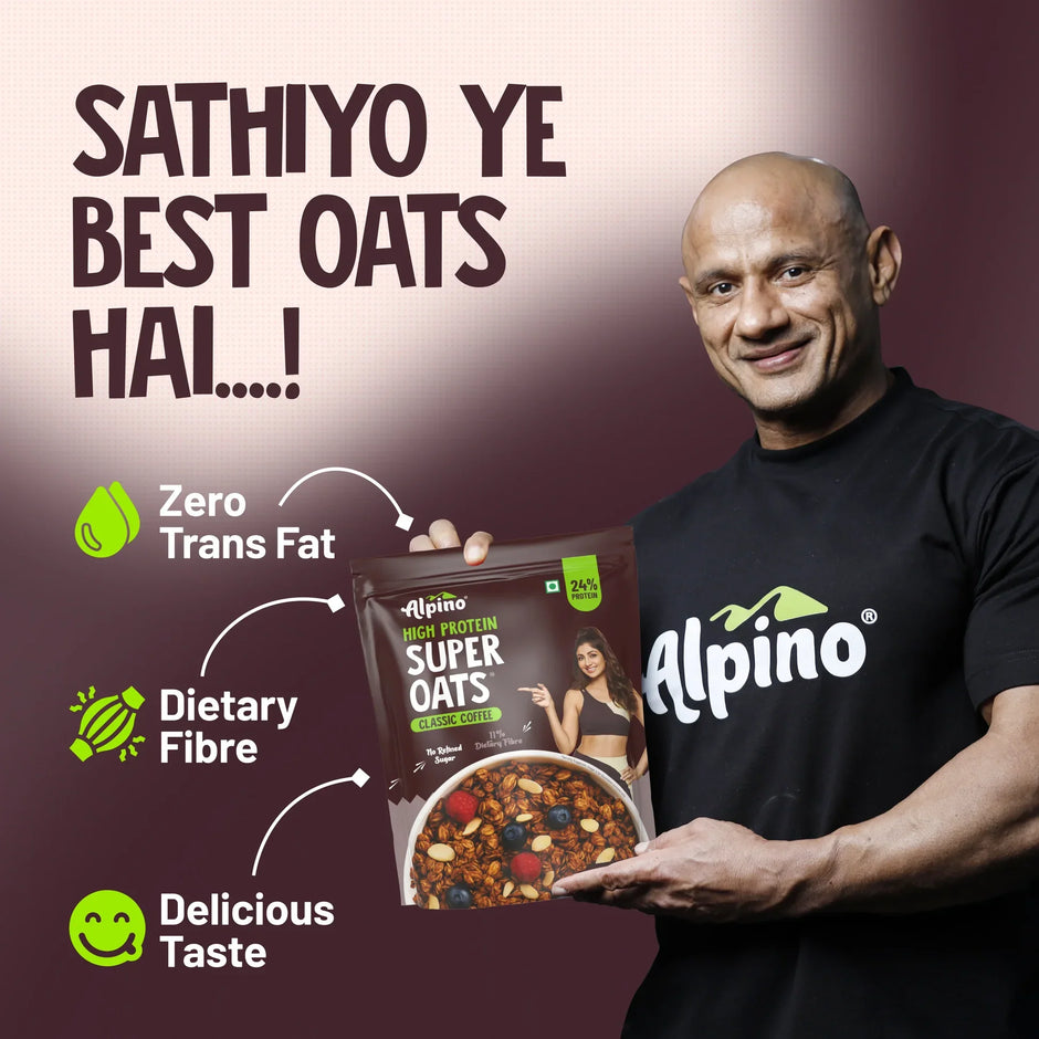 Alpino High Protein Super Oats - 1 Kg