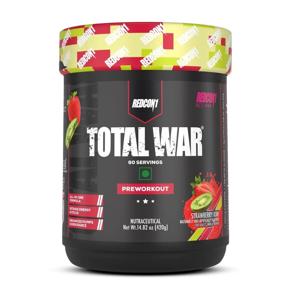 RedCon1 Total War Pre Workout 60 Servings – Dietary Supplement