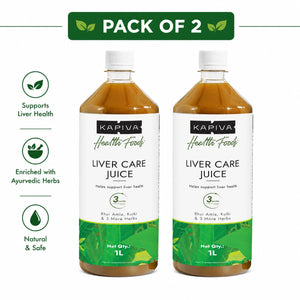 Kapiva Liver Care Juice | 1L (Pack of 2)