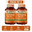 Carbamide Forte Vitamin D3 + K2 | Pack of 2