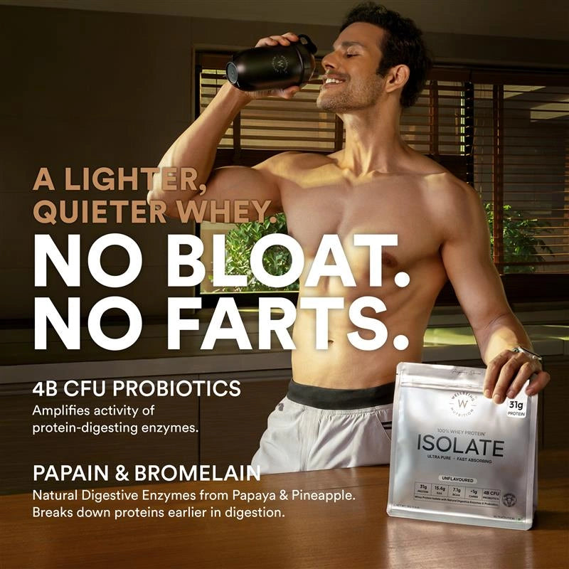Wellbeing Nutrition Clean Whey Isolate 2kg