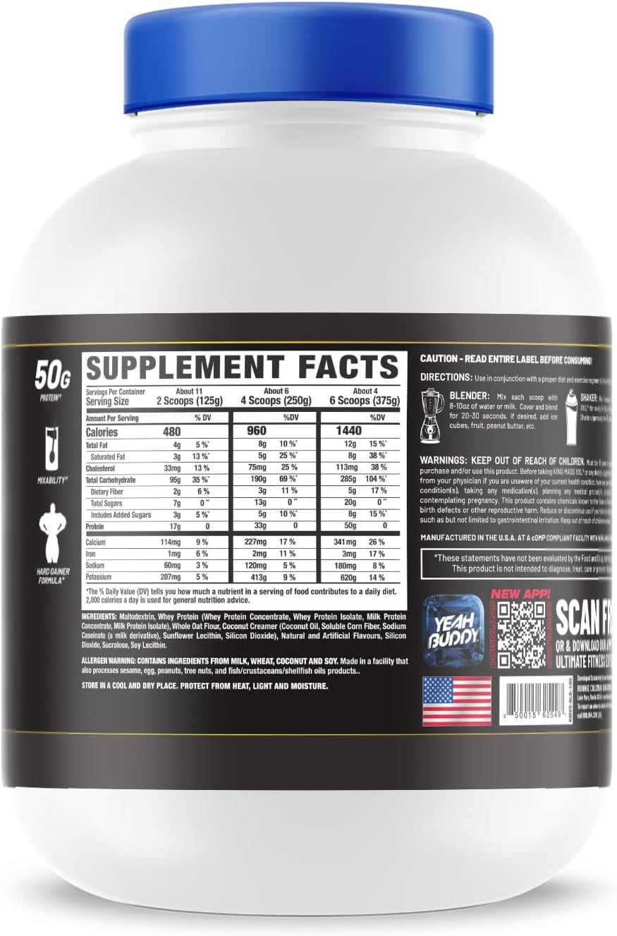 Ronnie Coleman Signature  King Mass XXL Mass Gainer | 6lbs