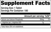 GAT Sport L-Arginine Tablets, 180 Count