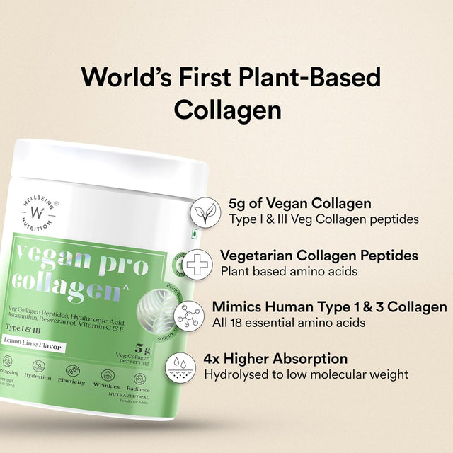 Wellbeing Nutrition Vegan Pro Collagen | 250g