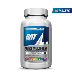 GAT Mens Multi+Test - 60 Tablets Energy Multivitamin