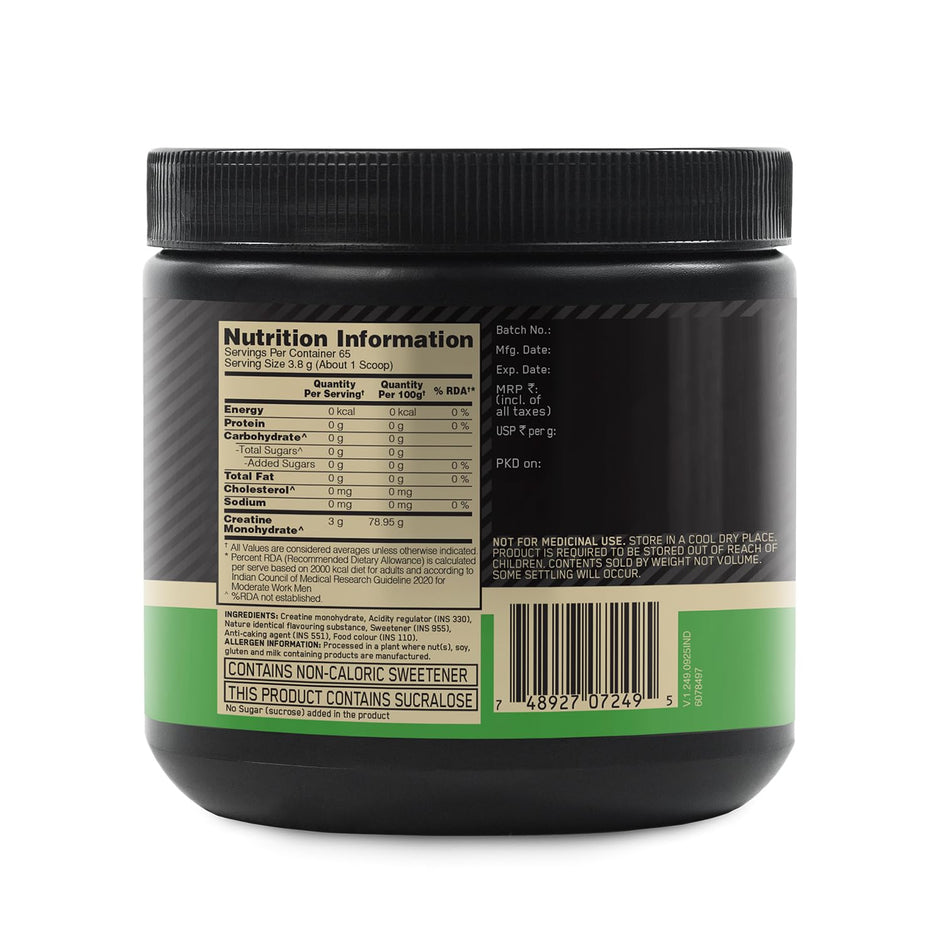 Optimum Nutrition Micronized Creatine Powder | 65 Servings