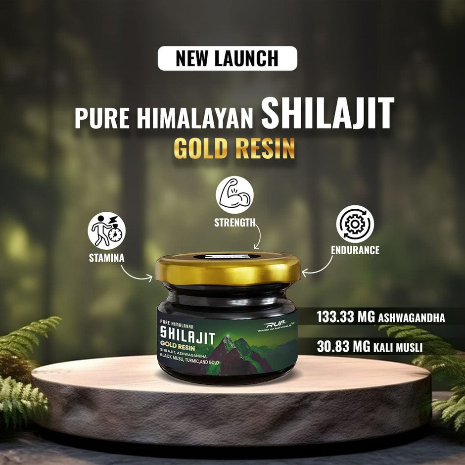 Ripped Up Nutrition Pure Himalayan Shilajit Gold Resin