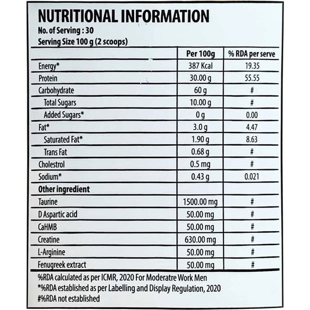 Kevin Levrone Anabolic Mass Gainer | 3 kg