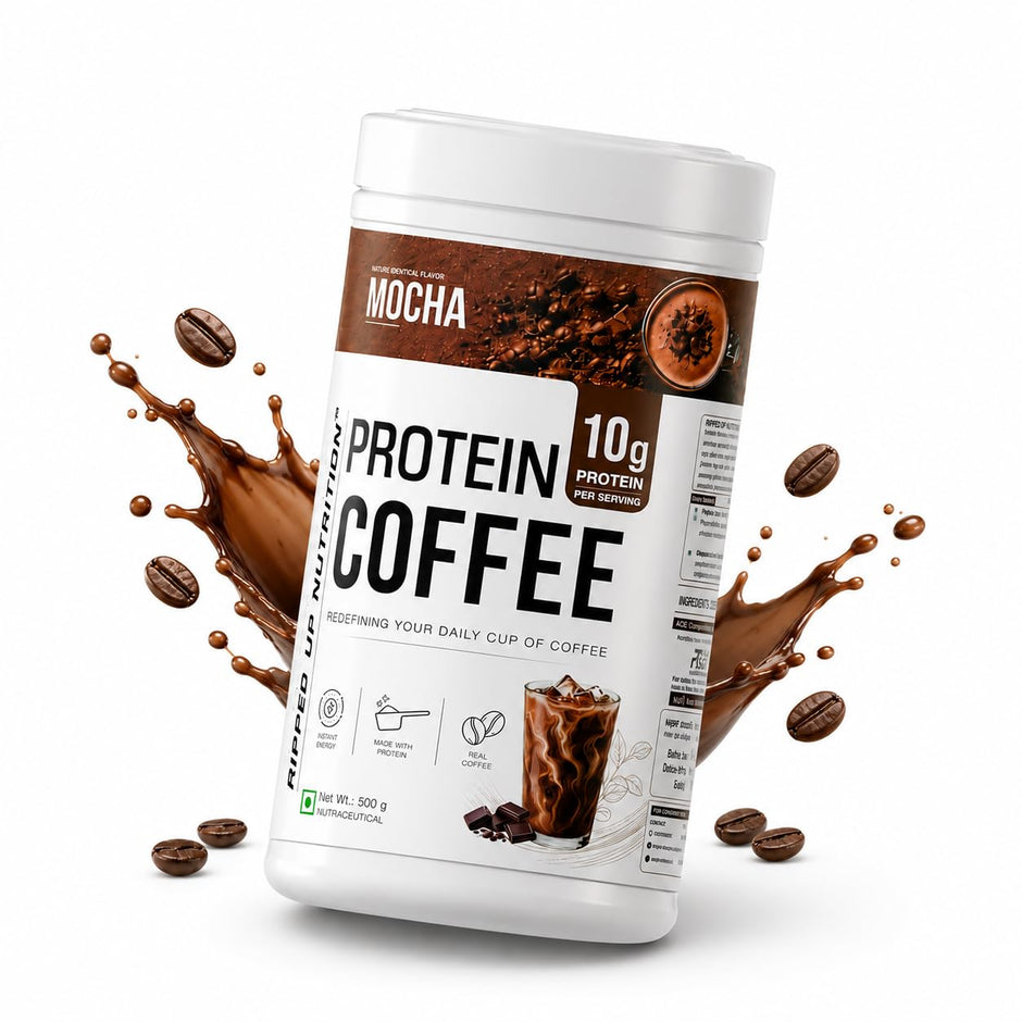 Ripped Up Nutrition Protein Coffee Powder | 10g Protein per Scoop