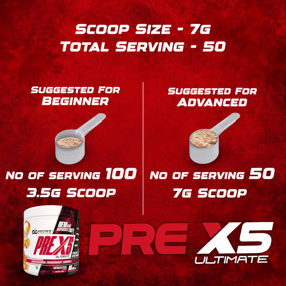 Doctor's Choice Pre Workout X5 Ultimate