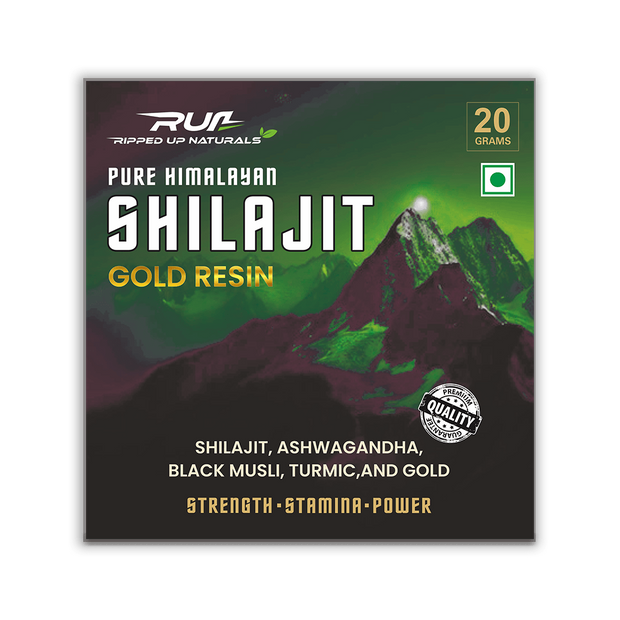 Ripped Up Nutrition Pure Himalayan Shilajit Gold Resin