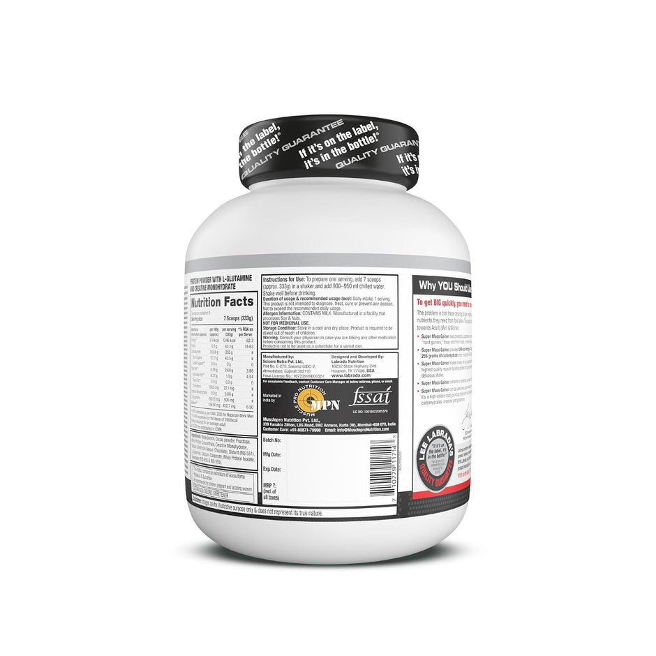Labrada Super Mass Gainer | 40g Protein | 3kg