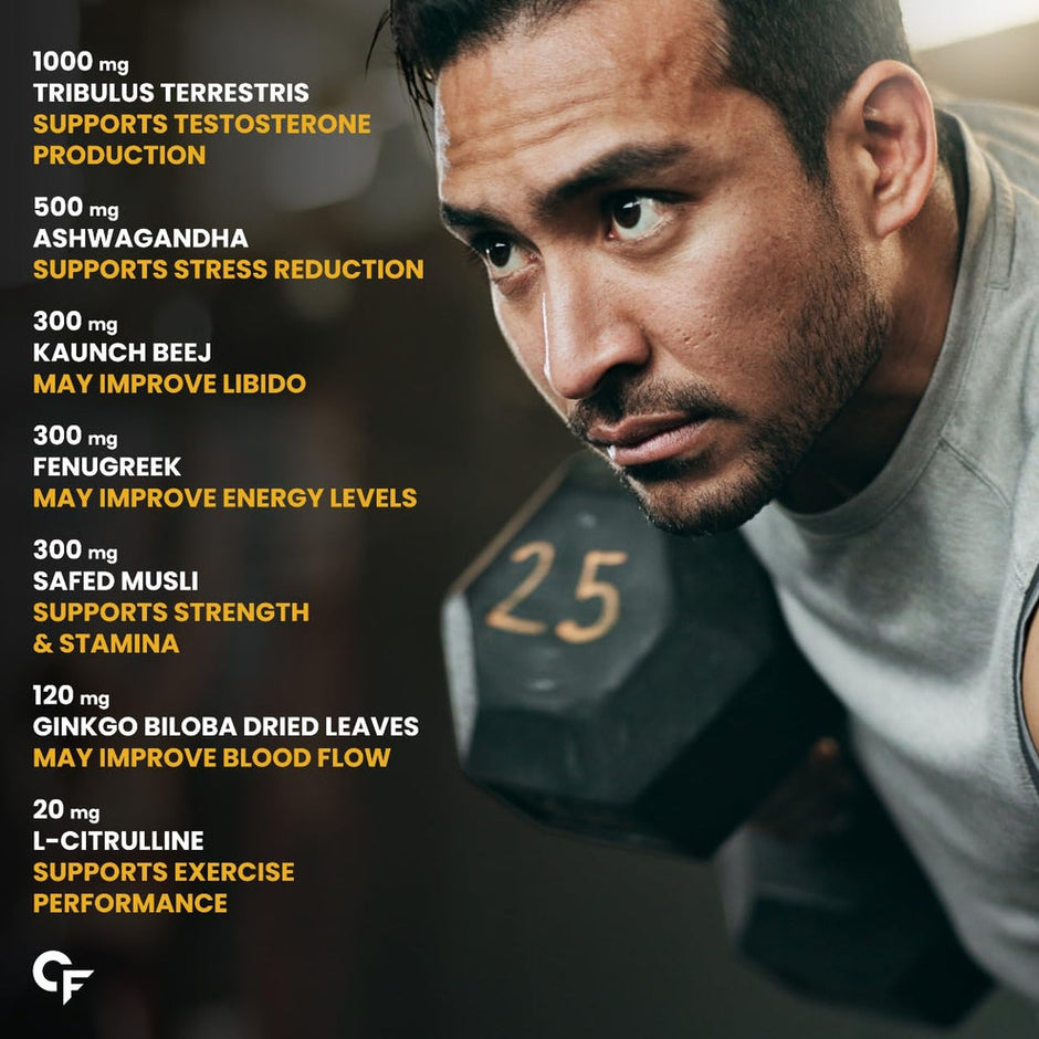 Carbamide Forte Testo-7X | 120 Softgels