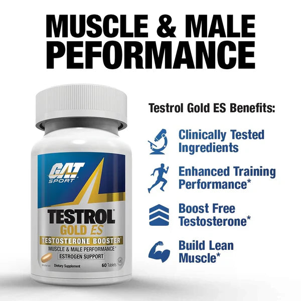 GAT Testrol Gold ES - 60 Tablets