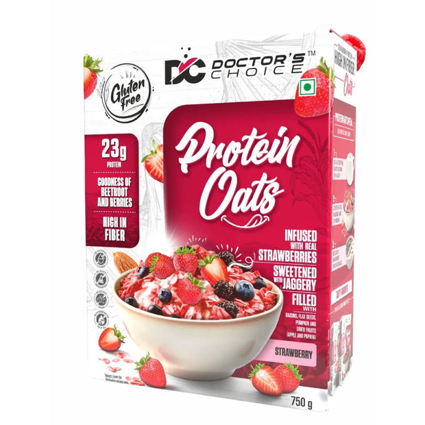 Doctor's Choice Protein Oats 750 gm ( 15 Serving )