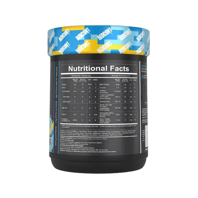 Redcon1 TotalWar Pre Workout - 60 Servings