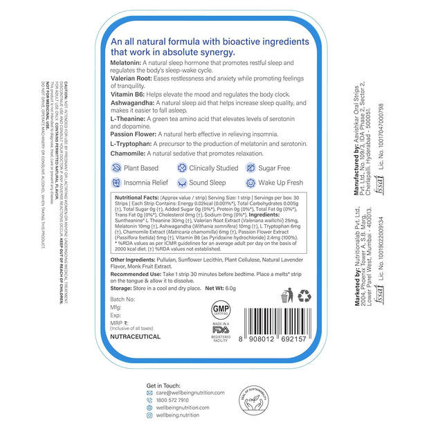 Wellbeing Nutrition Melts | Pack of 2