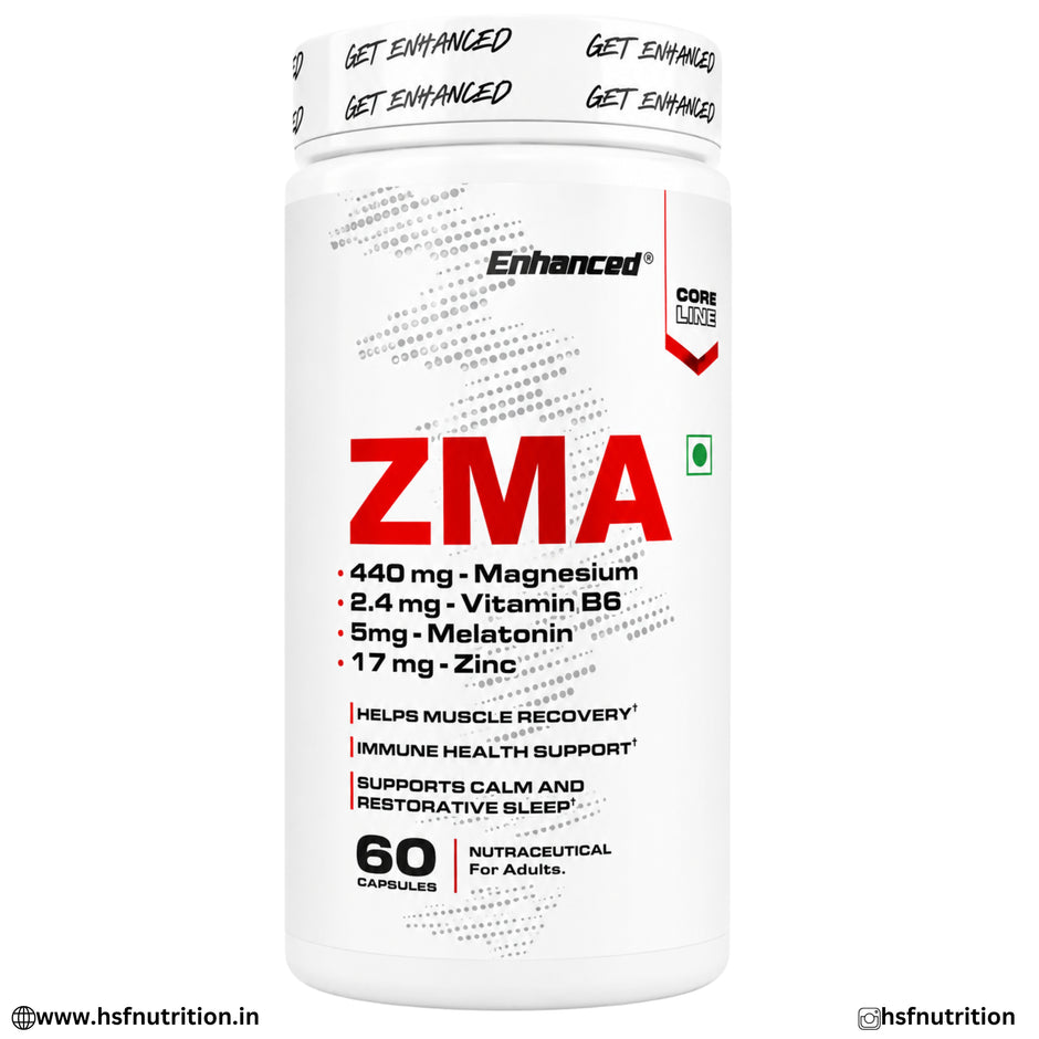 Enhanced ZMA Capsules | 60 Capsules